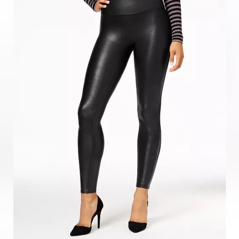 SPANX
Faux Leather Leggings